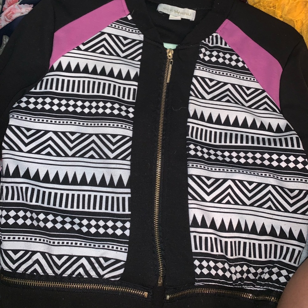 Nicki Minaj zip up jacket